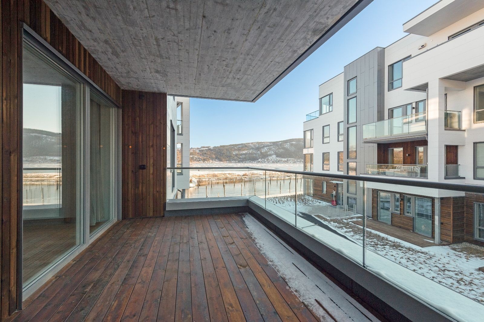 Attraktivt utsikt mot Drammensfjorden Galleribilde