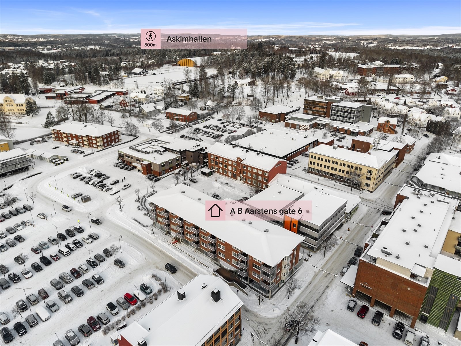 Dronefoto Galleribilde