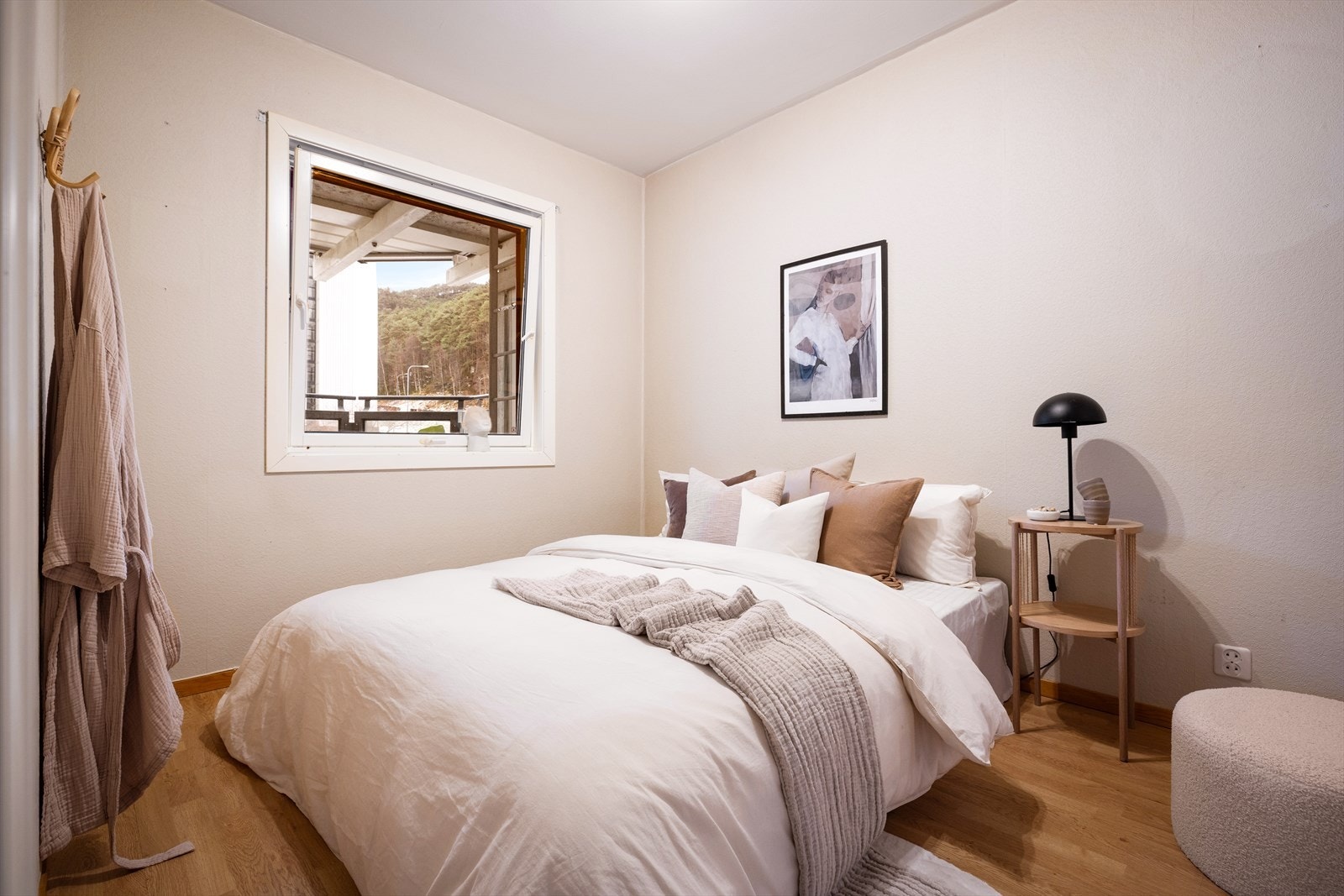 Hovedsoverommet er på 12,4 m². Galleribilde