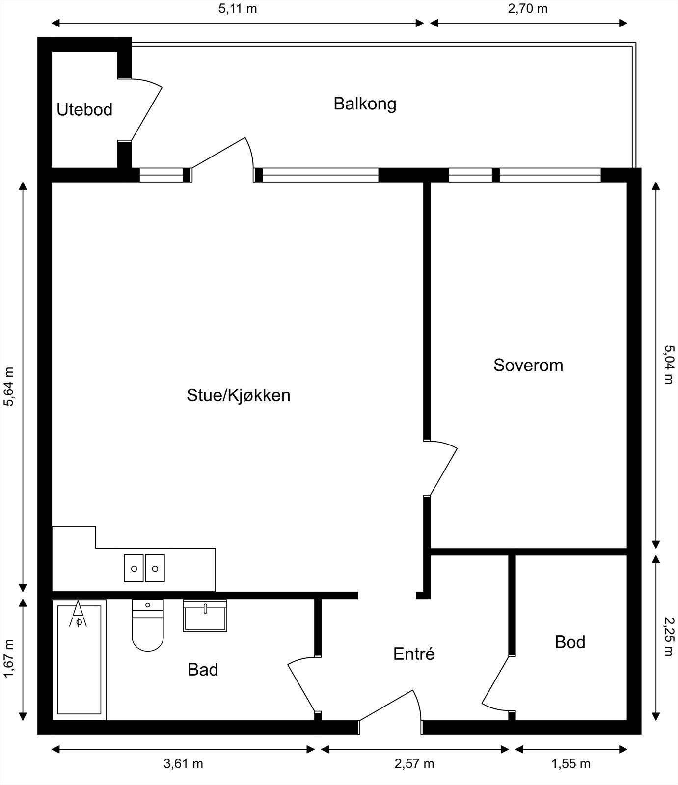Plantegning. Galleribilde