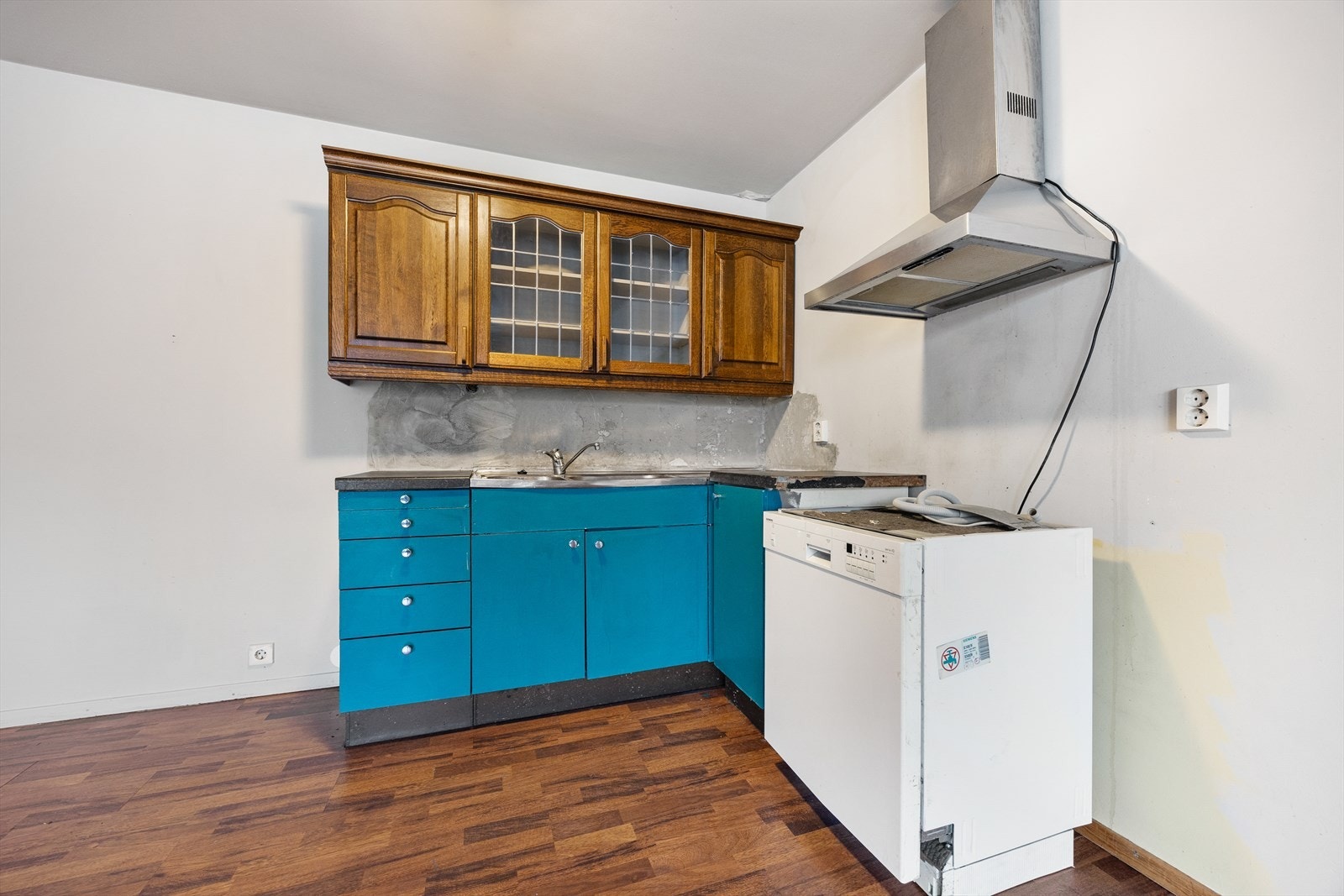 Her er det gode muligheter for å skape et tidsriktig og arealeffektivt kjøkken. Galleribilde