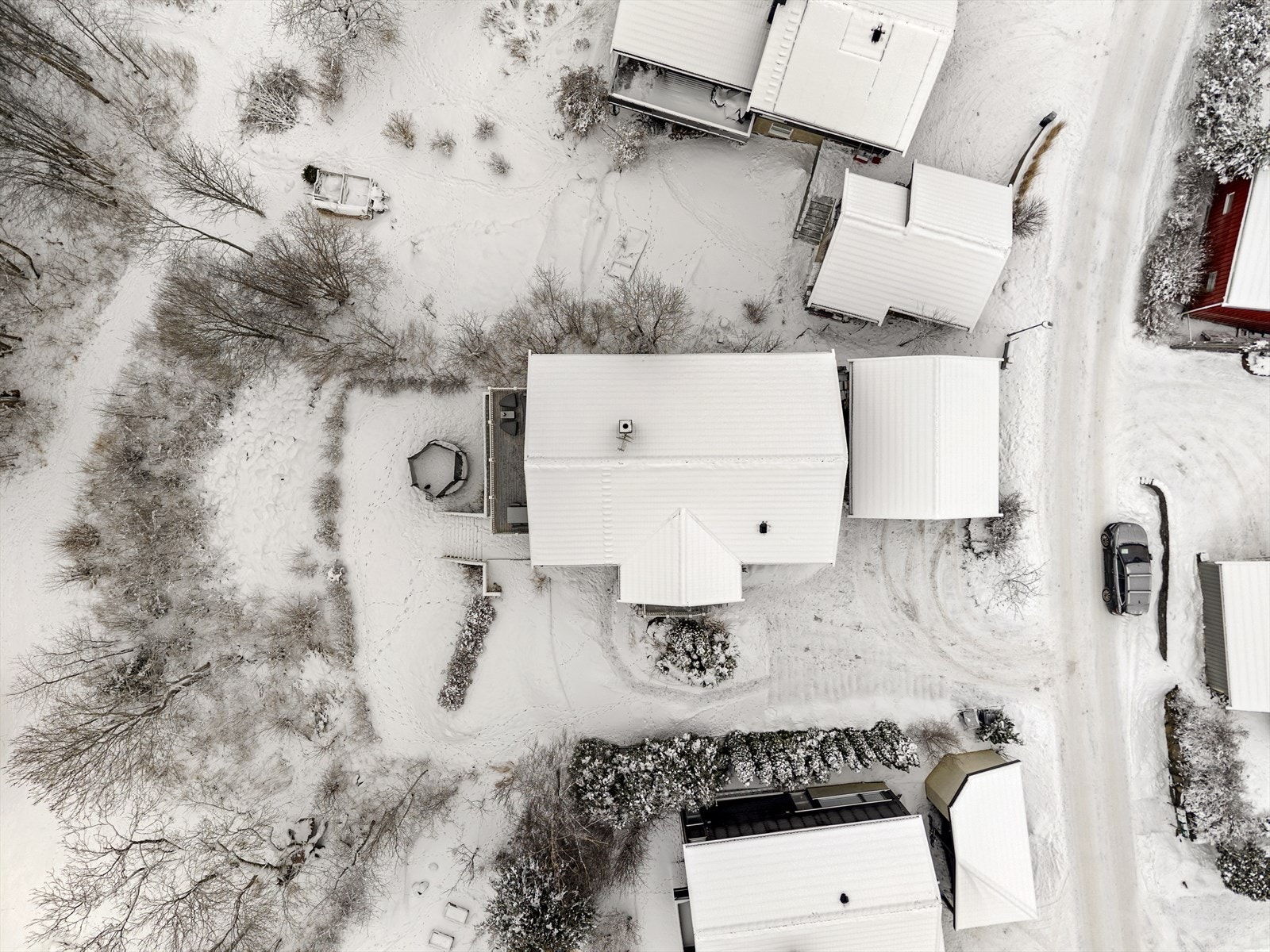 Dronefoto Galleribilde