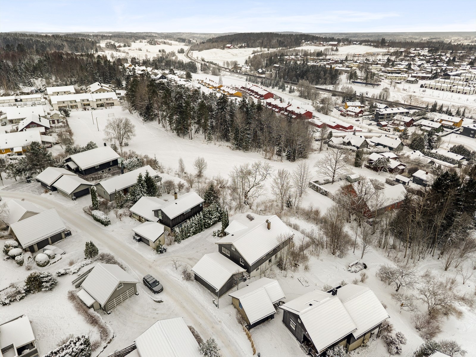 Dronefoto Galleribilde