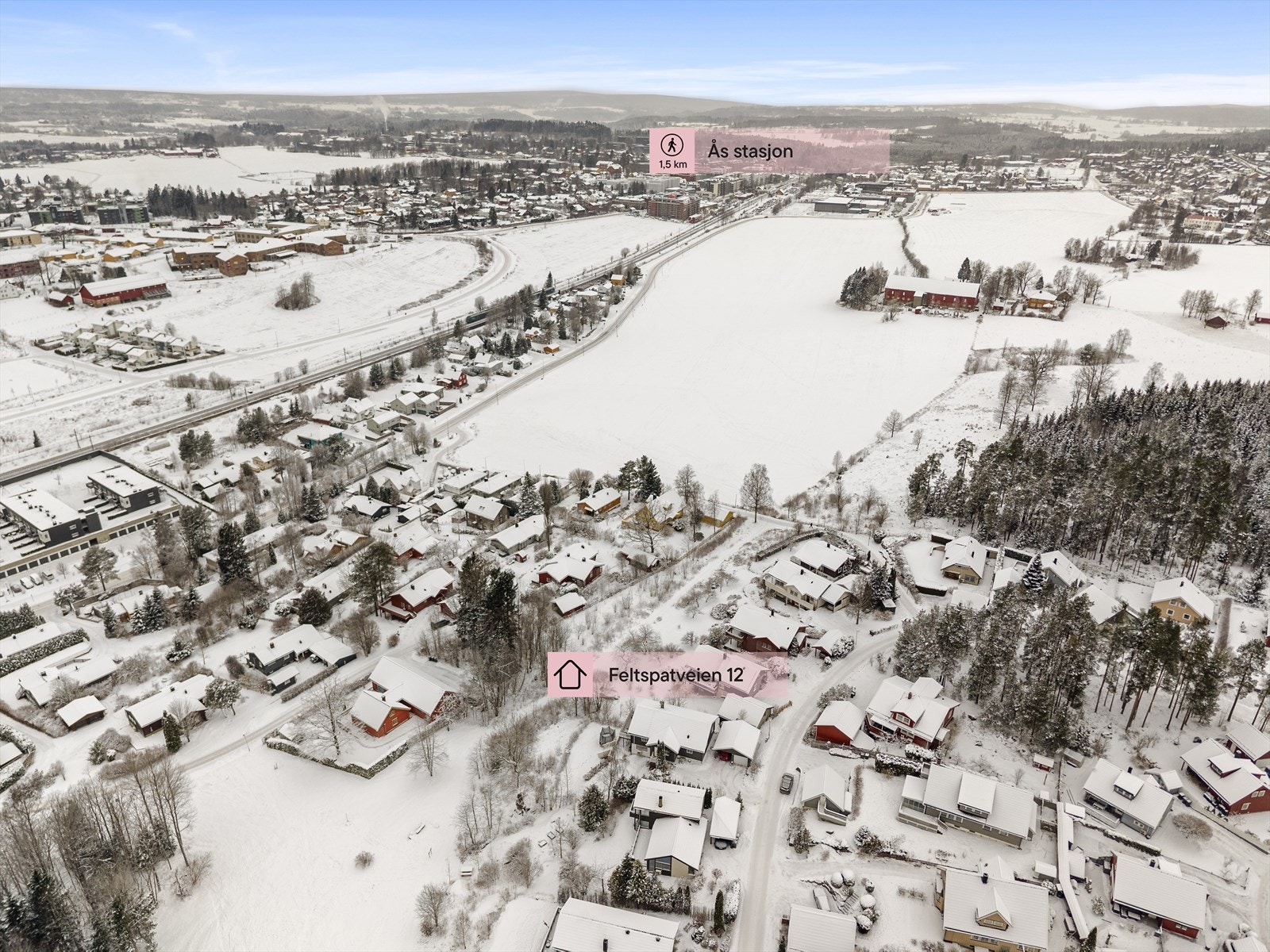 Dronefoto Galleribilde