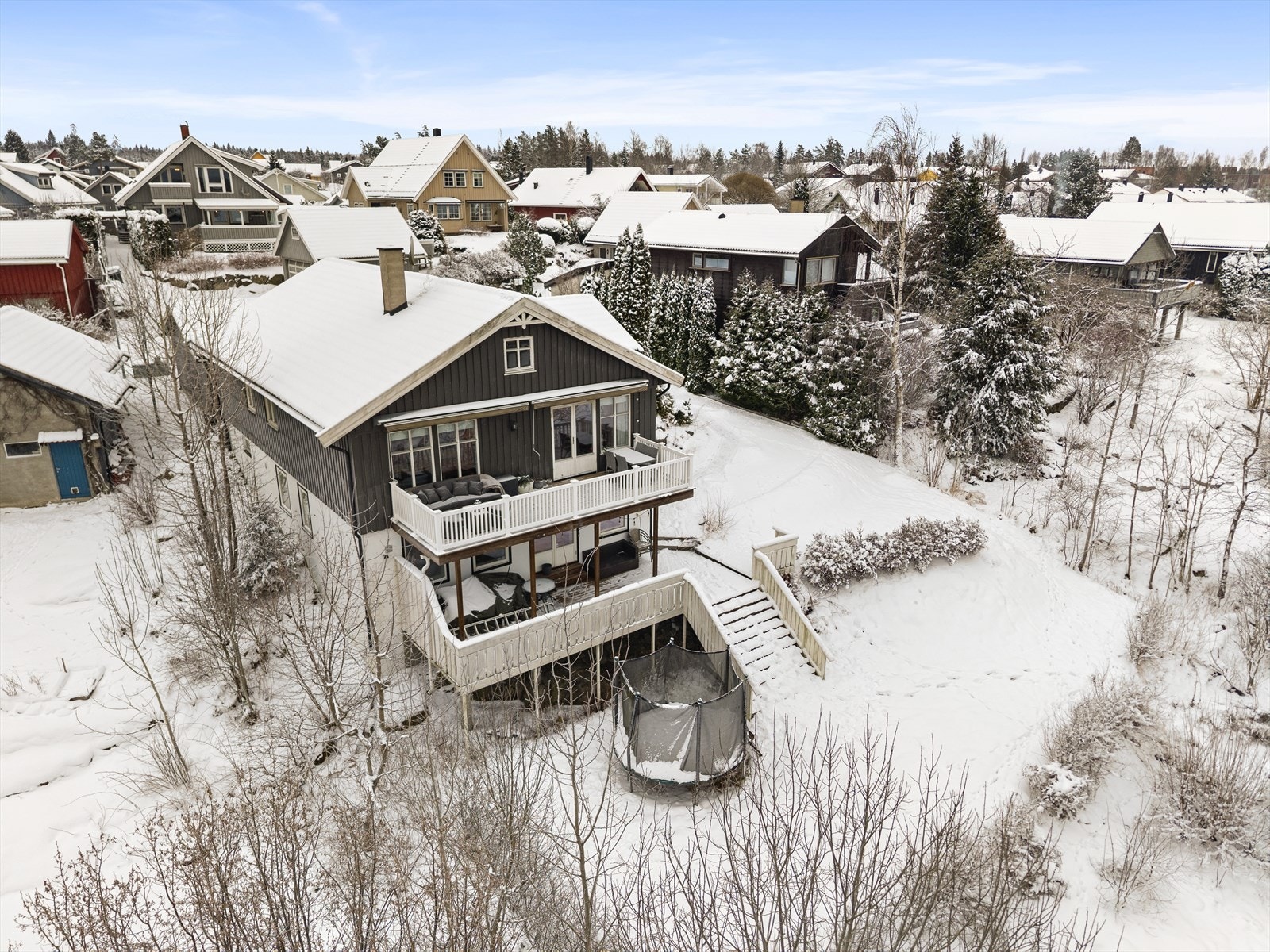 Dronefoto Galleribilde