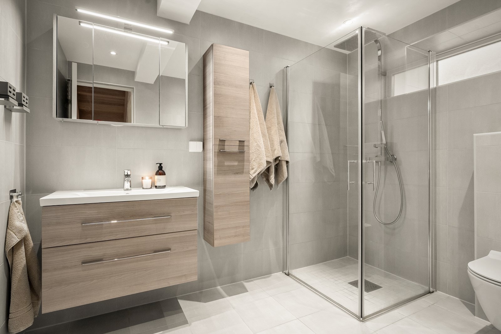 Bad i underetasje er fra 2017 Galleribilde