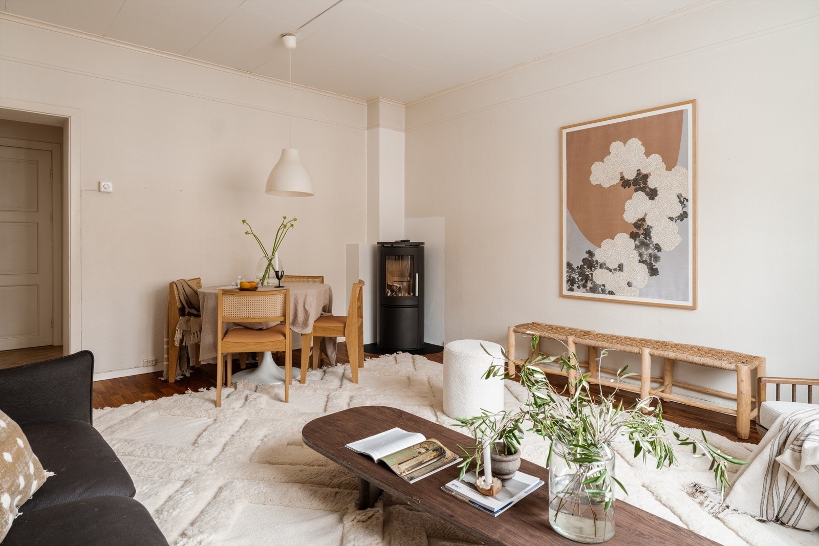 Overflatene er malt i lyse farger, som gjør det enkelt å sette ditt eget preg. Galleribilde