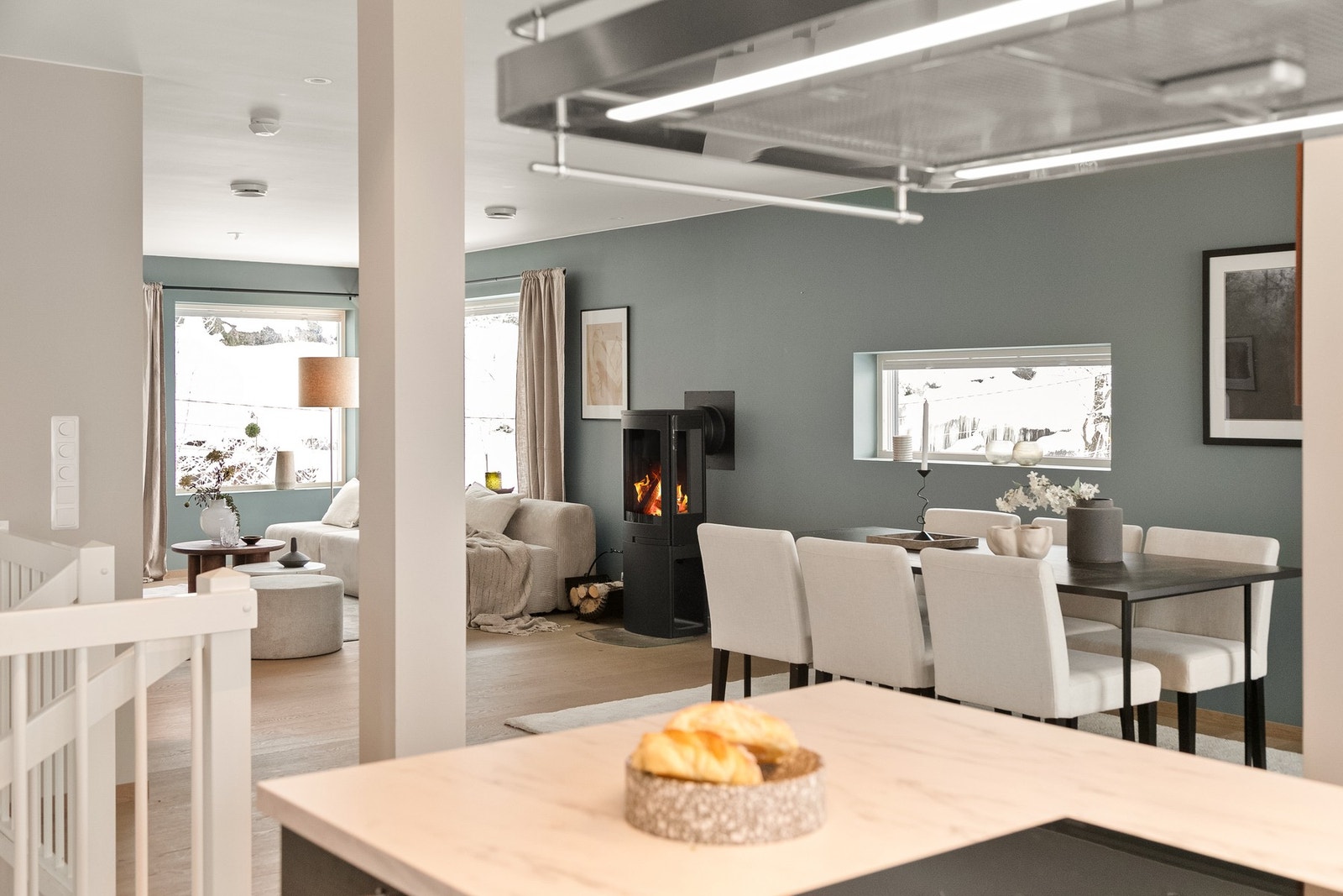 Sentralstøvsuger med uttak i alle etasjer er installert Galleribilde