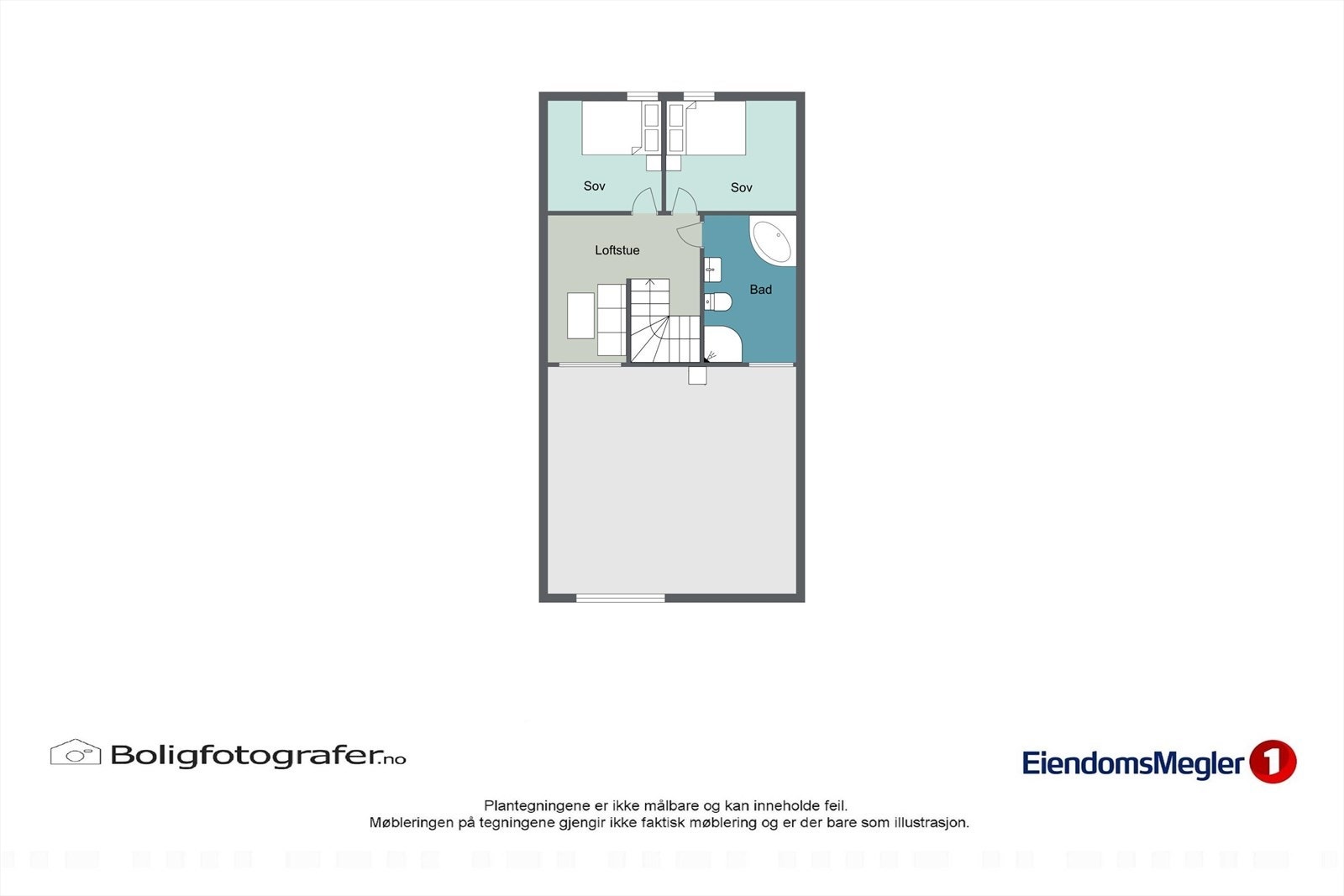 Planskisse loft Galleribilde