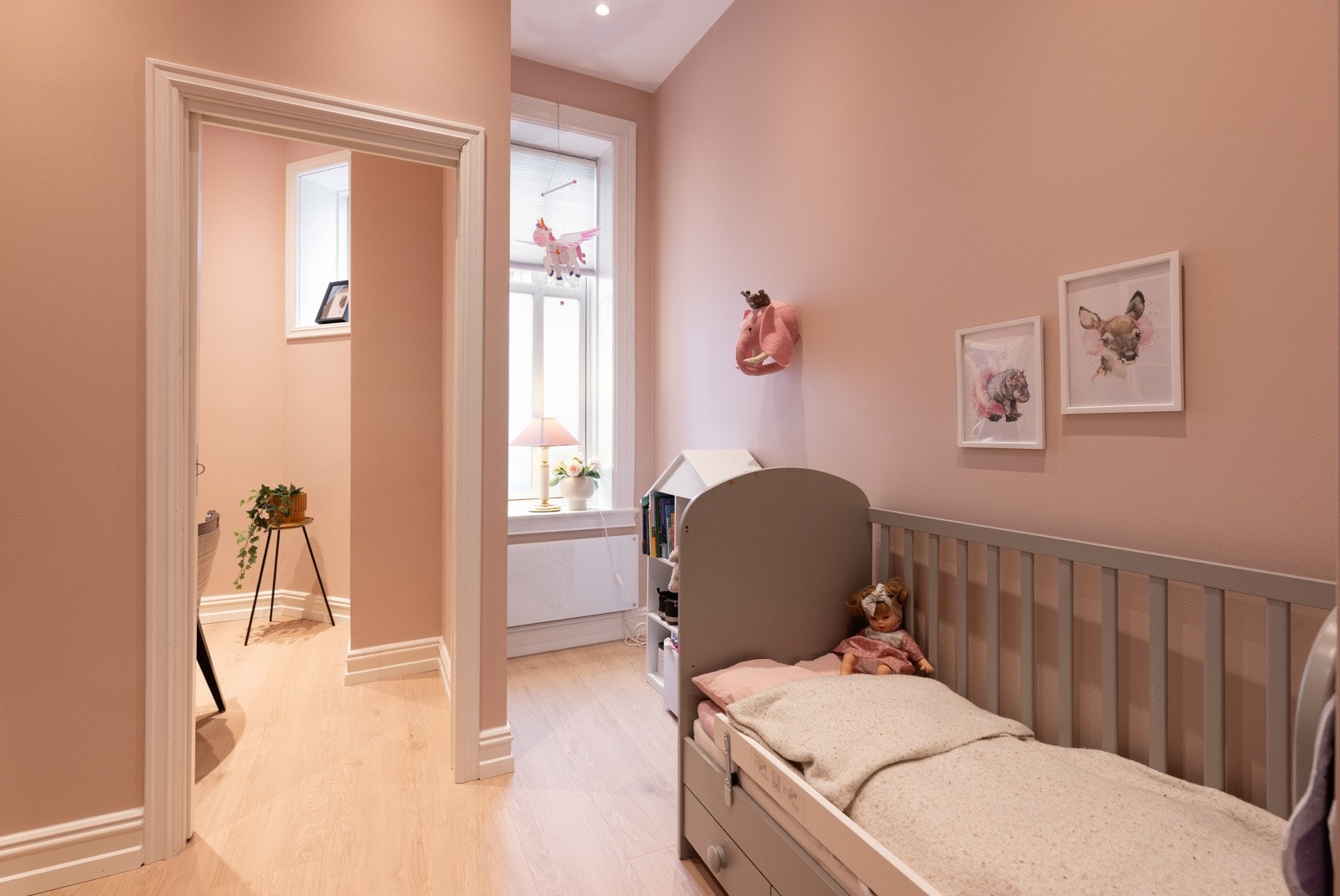 Soverom nr. 3 passer utmerket som et barnerom/gjesterom/kontor. Galleribilde