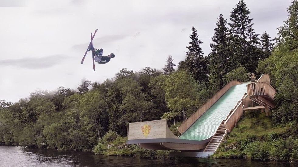 Både Lian- og Kyvannet i gangavstand fra leiligheten Galleribilde