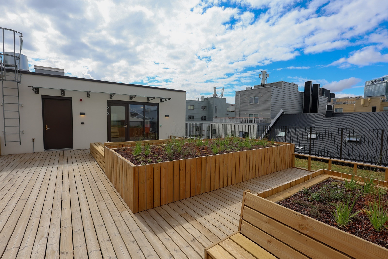 Takterrasse Galleribilde