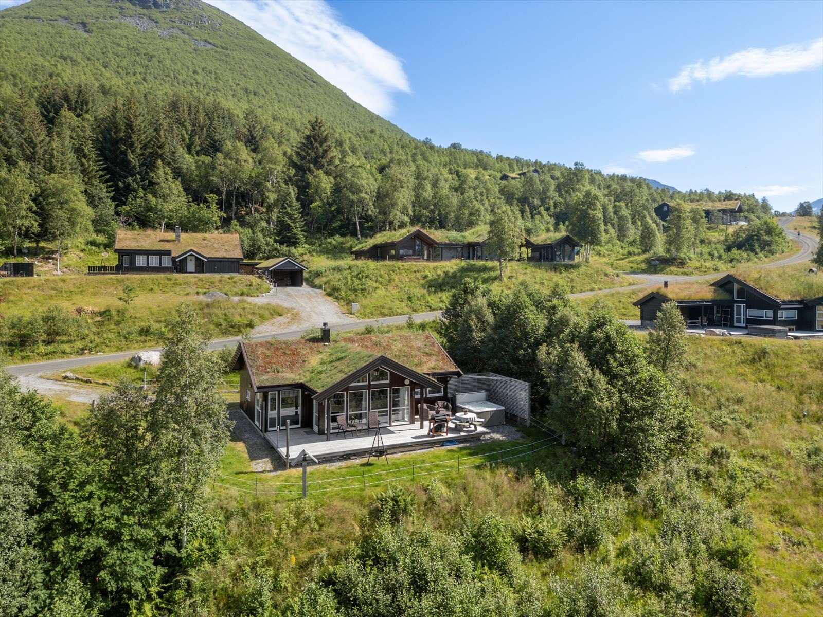 Dronefoto Galleribilde