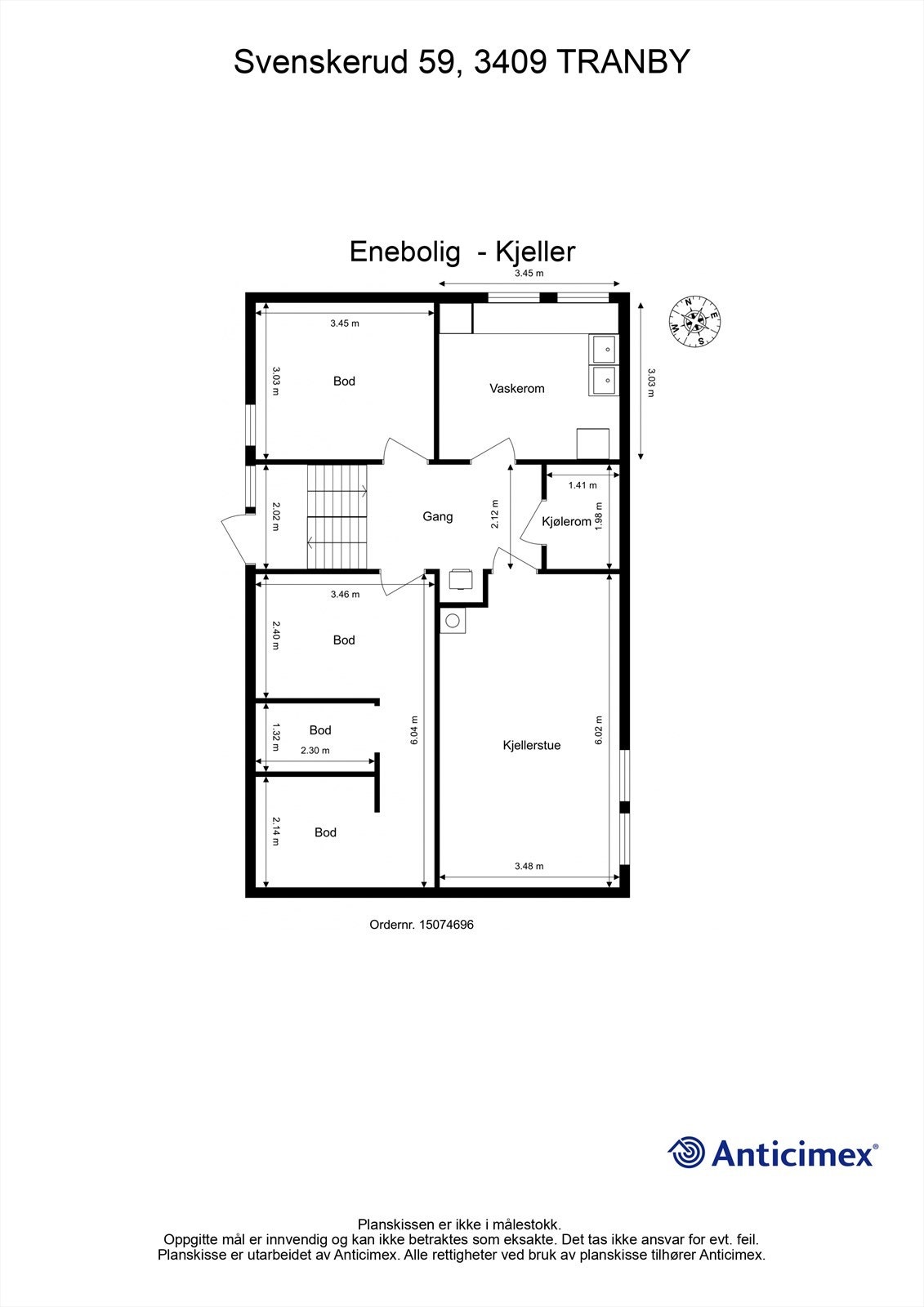 Plantegning - Kjeller Galleribilde