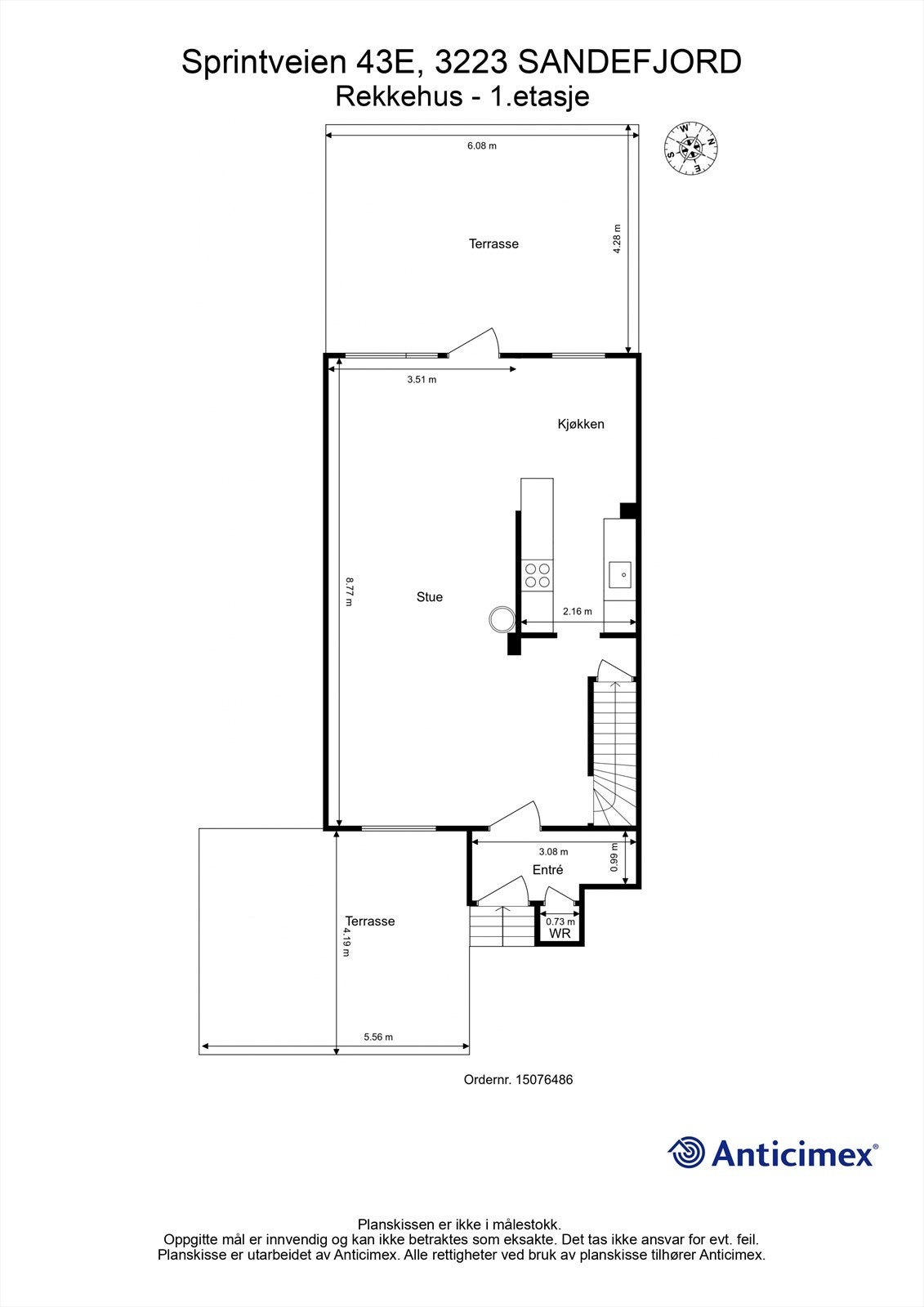 Plantegning 1.etasje Galleribilde