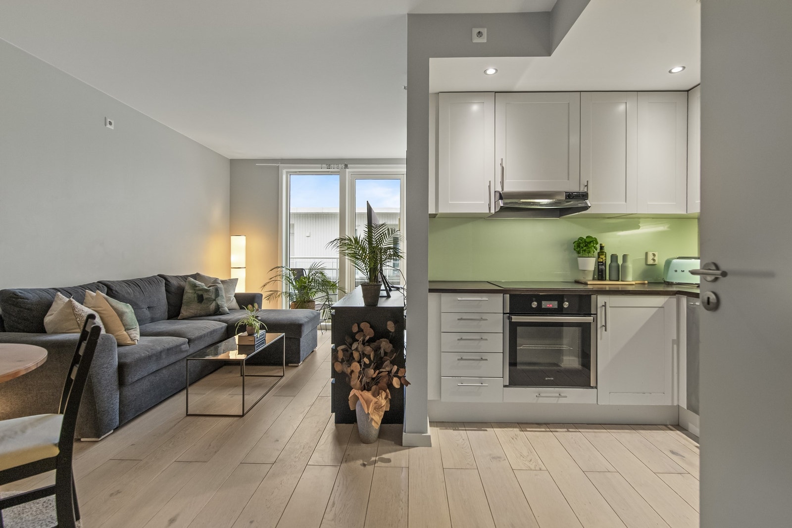 Åpen stue og kjøkkenløsning Galleribilde