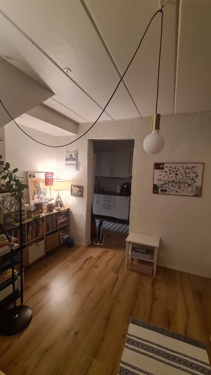 Stue mot kjøkken Galleribilde