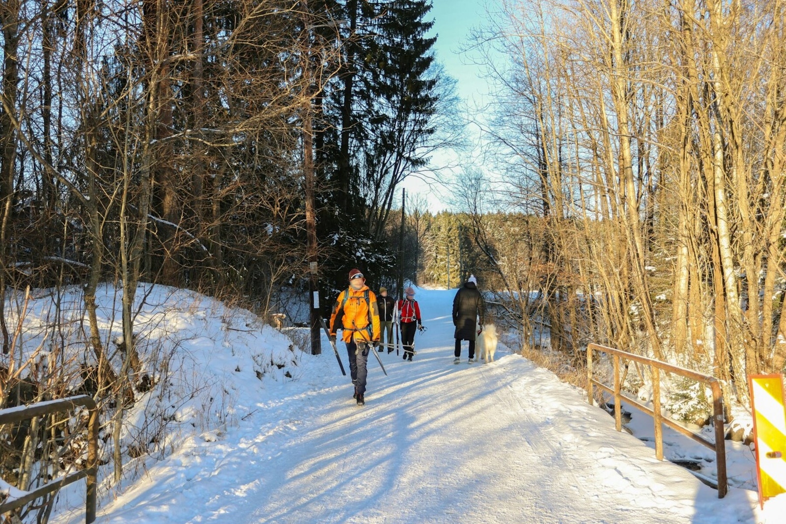 Området byr på nærhet til marka og byens fasiliteter Galleribilde