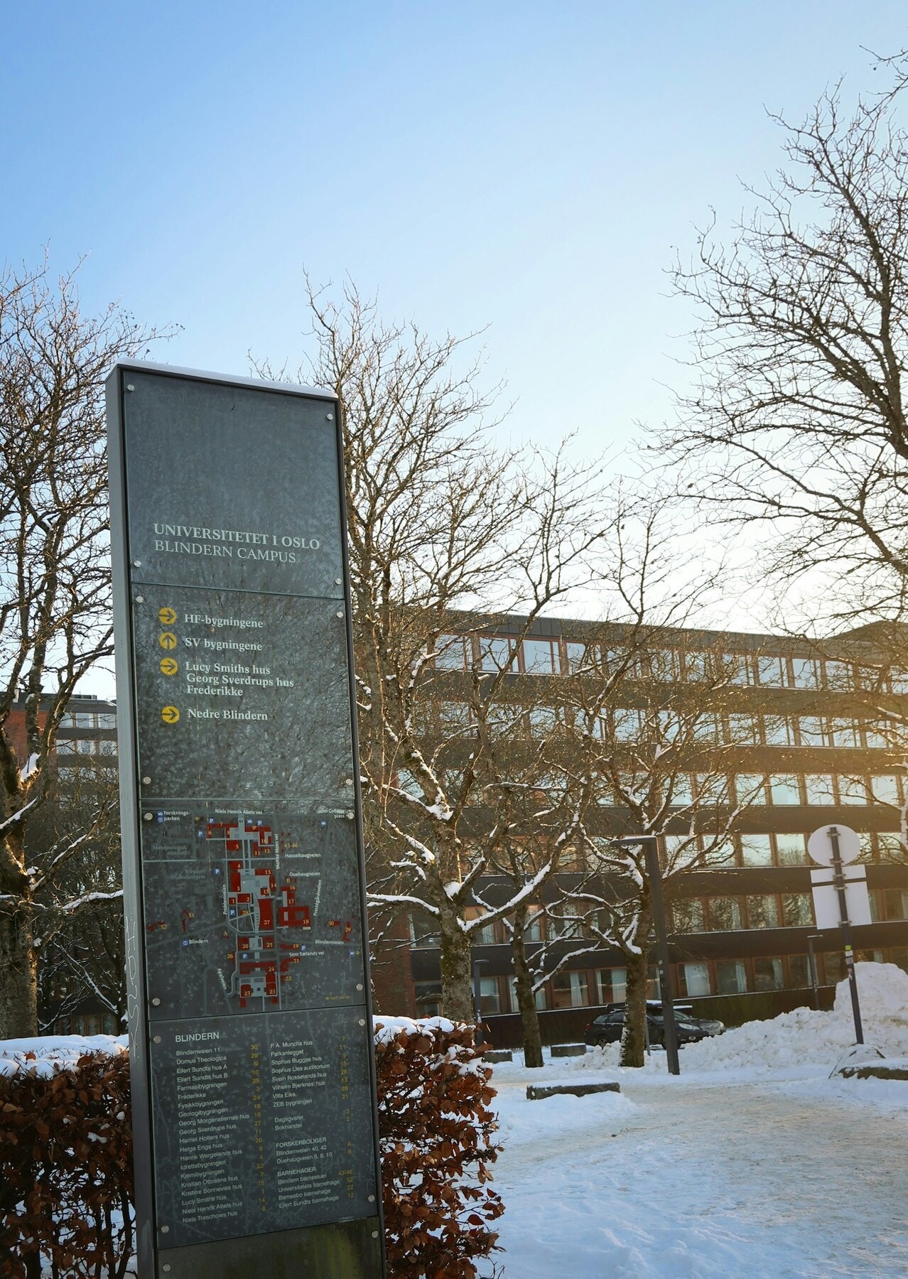 Området byr på nærhet til marka og byens fasiliteter Galleribilde