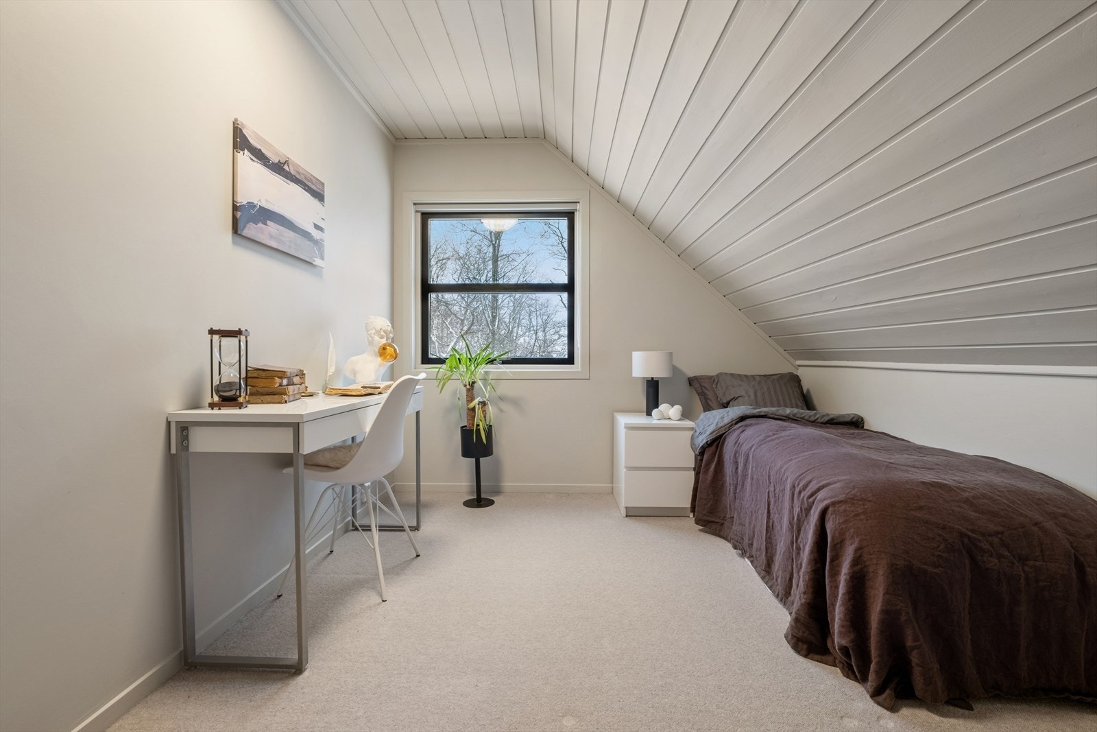 Det andre soverommet i denne etasjen er også av god størrelse. Galleribilde