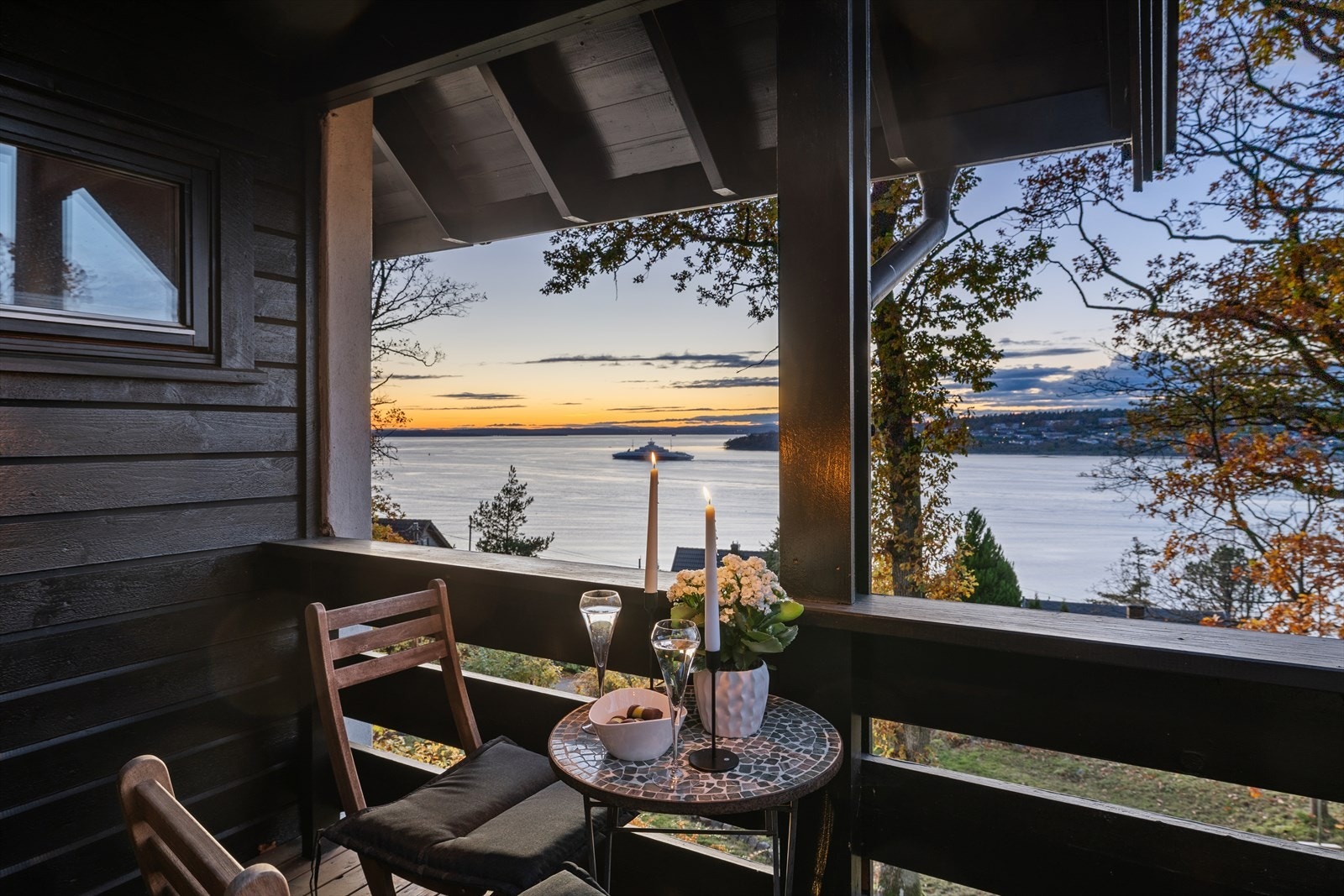 Balkongen er i tillegg perfekt for lune kvelder. Galleribilde
