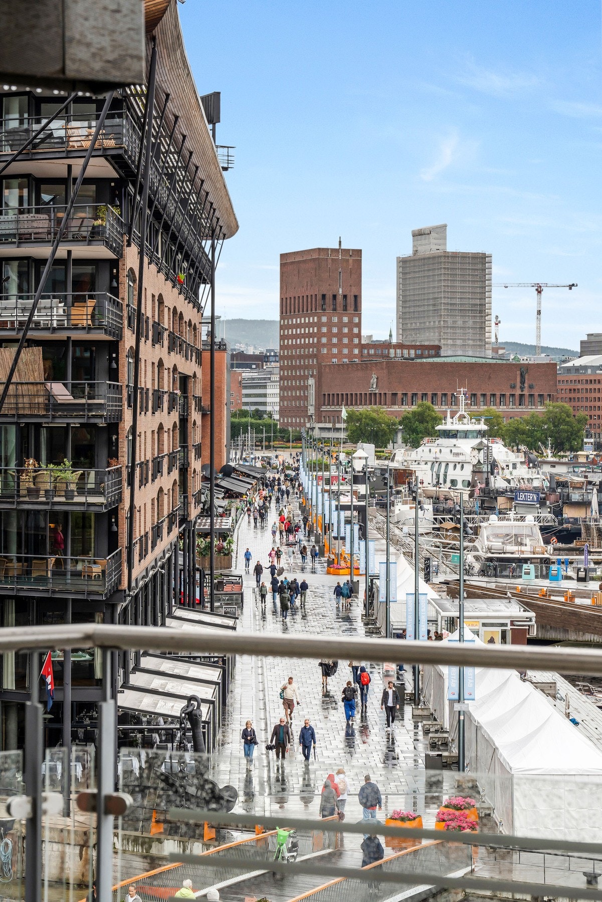 Utsikt fra leiligheten Galleribilde