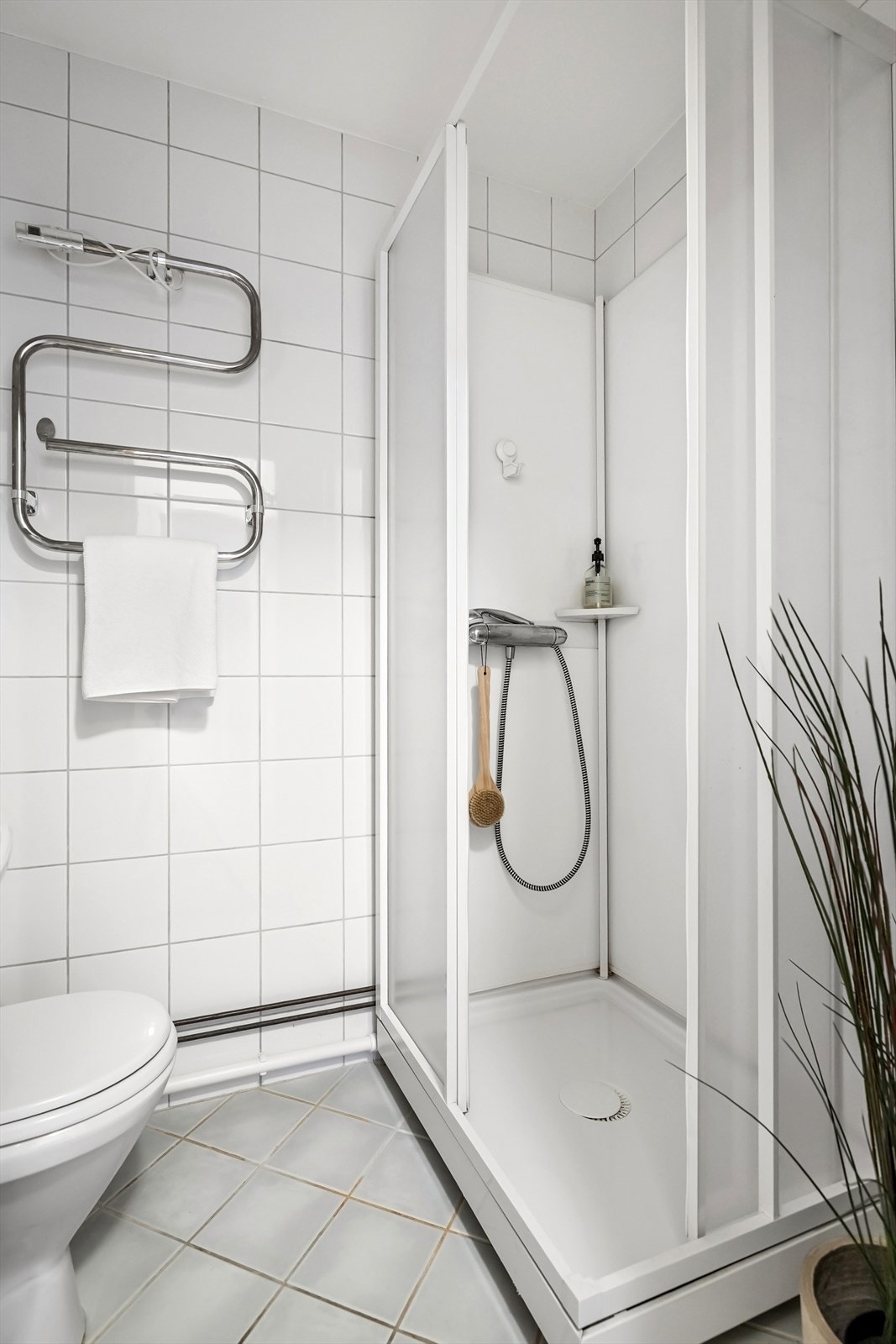 Baderommet er flislagt Galleribilde