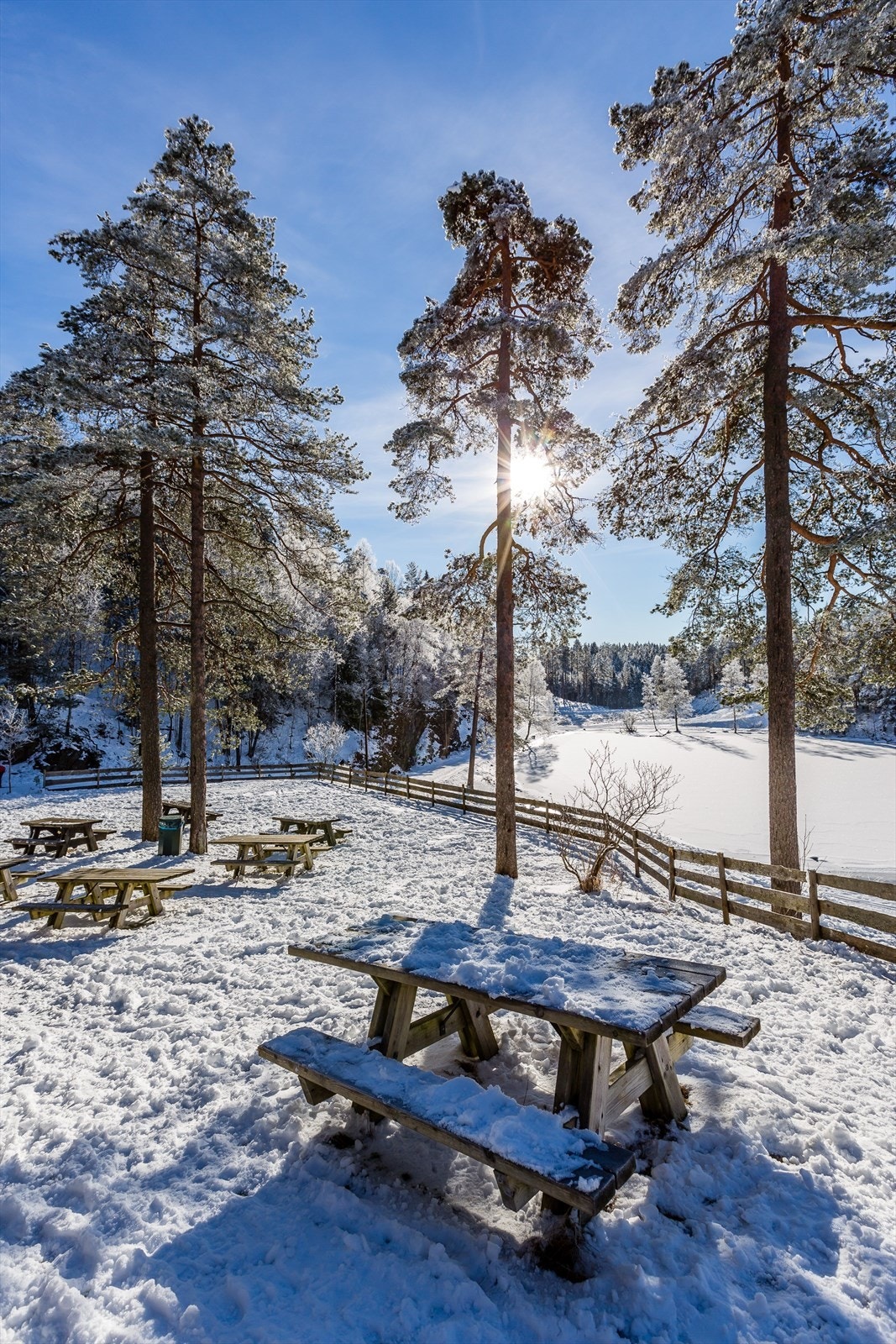 Linderudkollen var en av de siste stølene i Akersdalen, og er et sentralt utgangspunkt for turer i Lillomarka Galleribilde