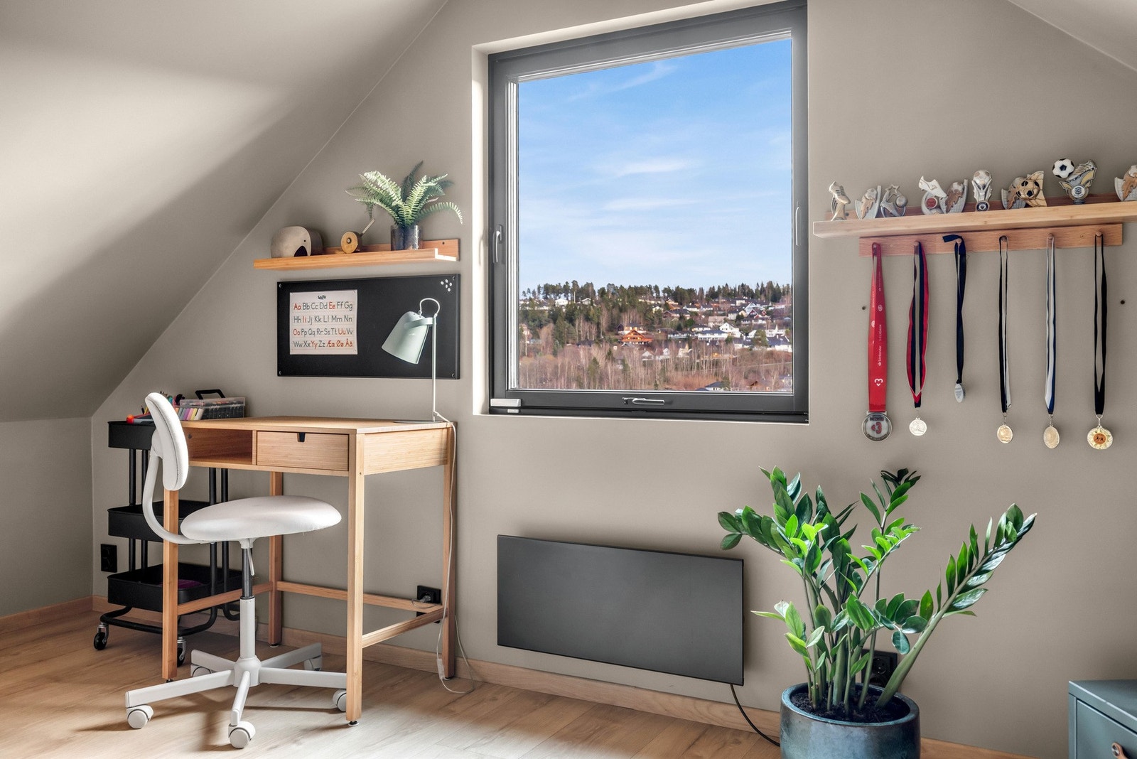 Her våkner man til strålende utsikt over nærområdet. Galleribilde