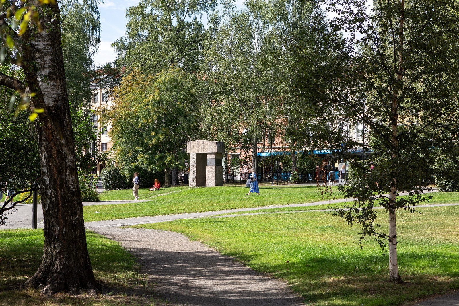 Et nærområde med gode rekreasjonsmuligheter året rundt. Galleribilde