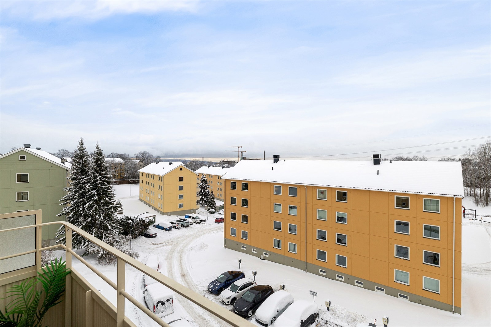 Det er tillatt med elektrisk- og gassgrill. Galleribilde