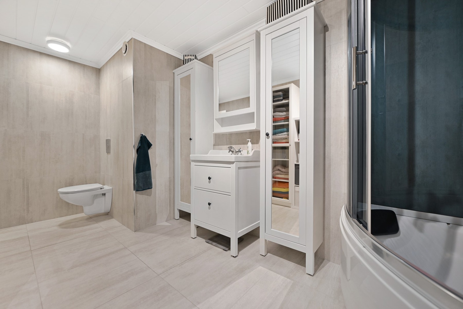 Baderommet ble pusset opp for drøy 5 år siden. Galleribilde