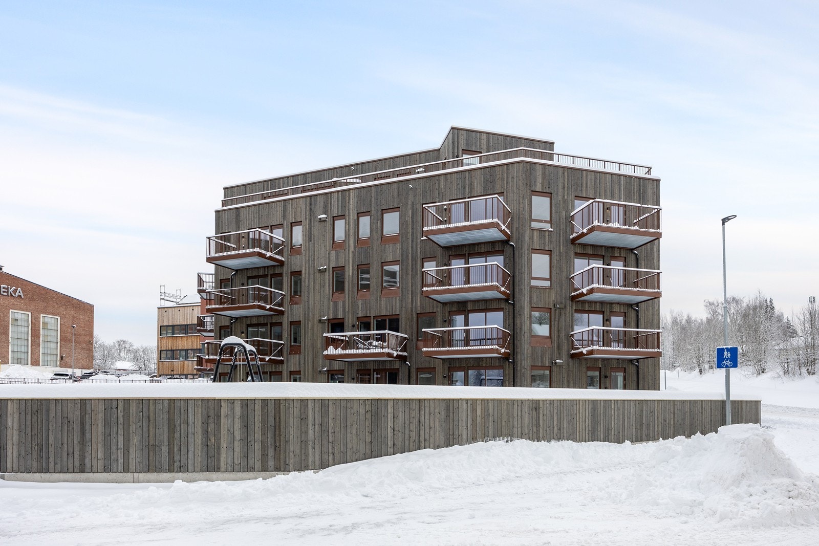 Her er det kort vei til alt fra butikker til kollektivtilbud. Galleribilde