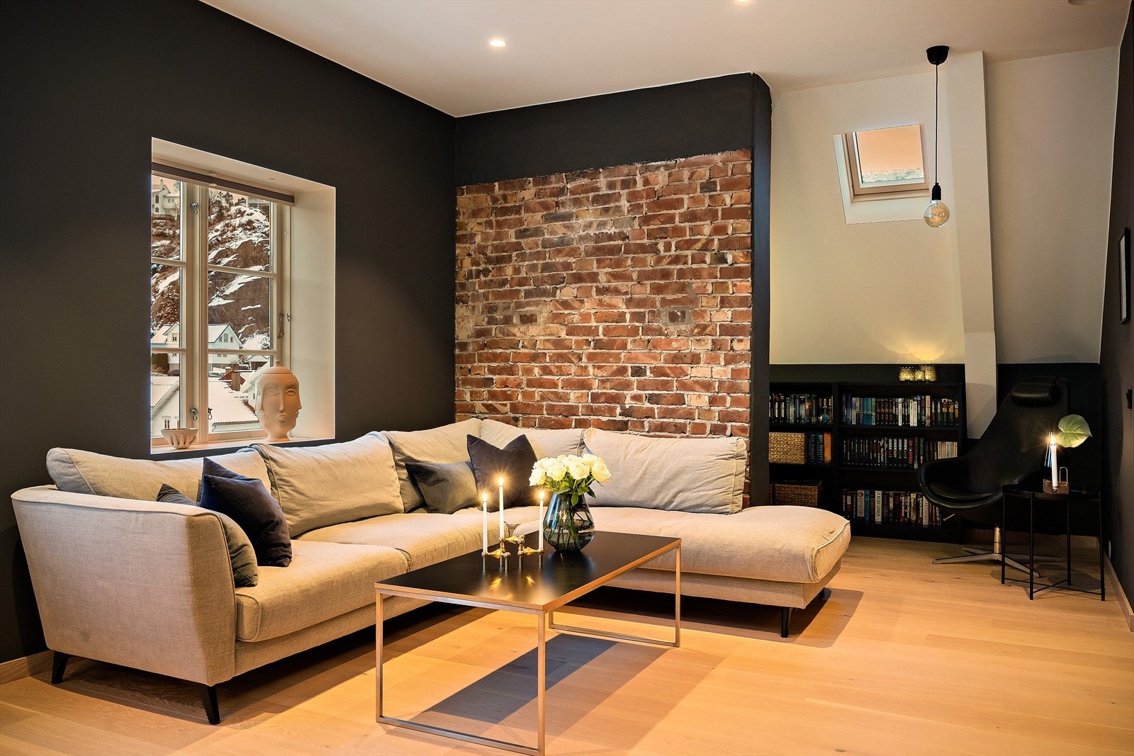 Koselig sofakrok. Galleribilde