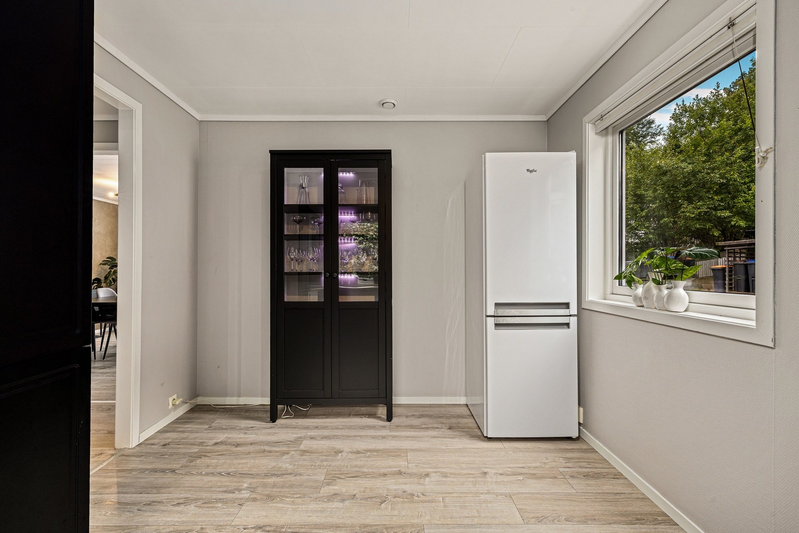 God plass på kjøkkenet Galleribilde