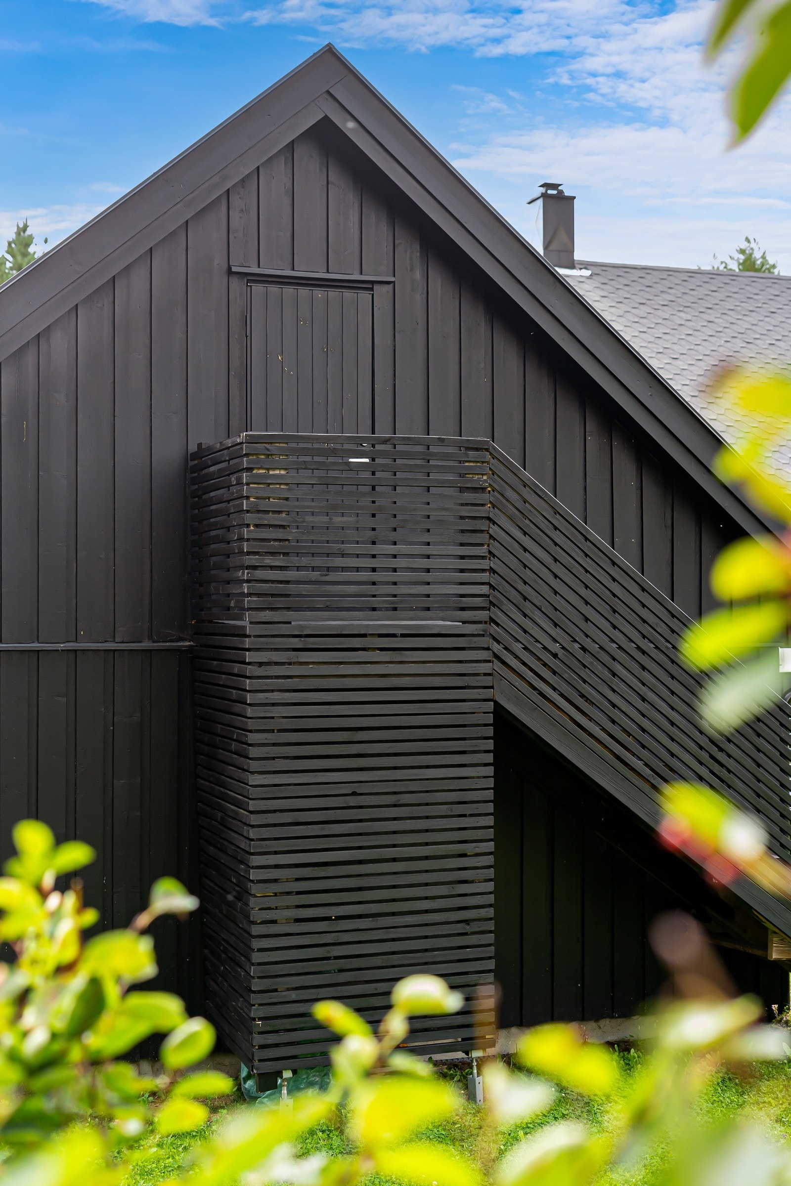 Trapp opp til loft over garasjen. Galleribilde