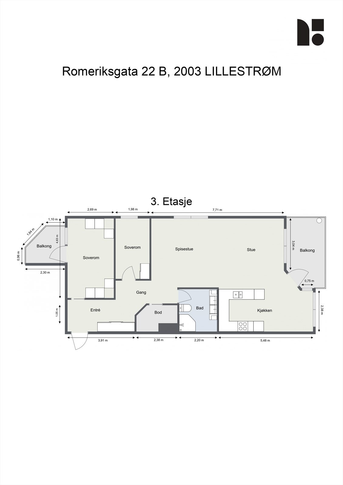 Plantegning. Galleribilde