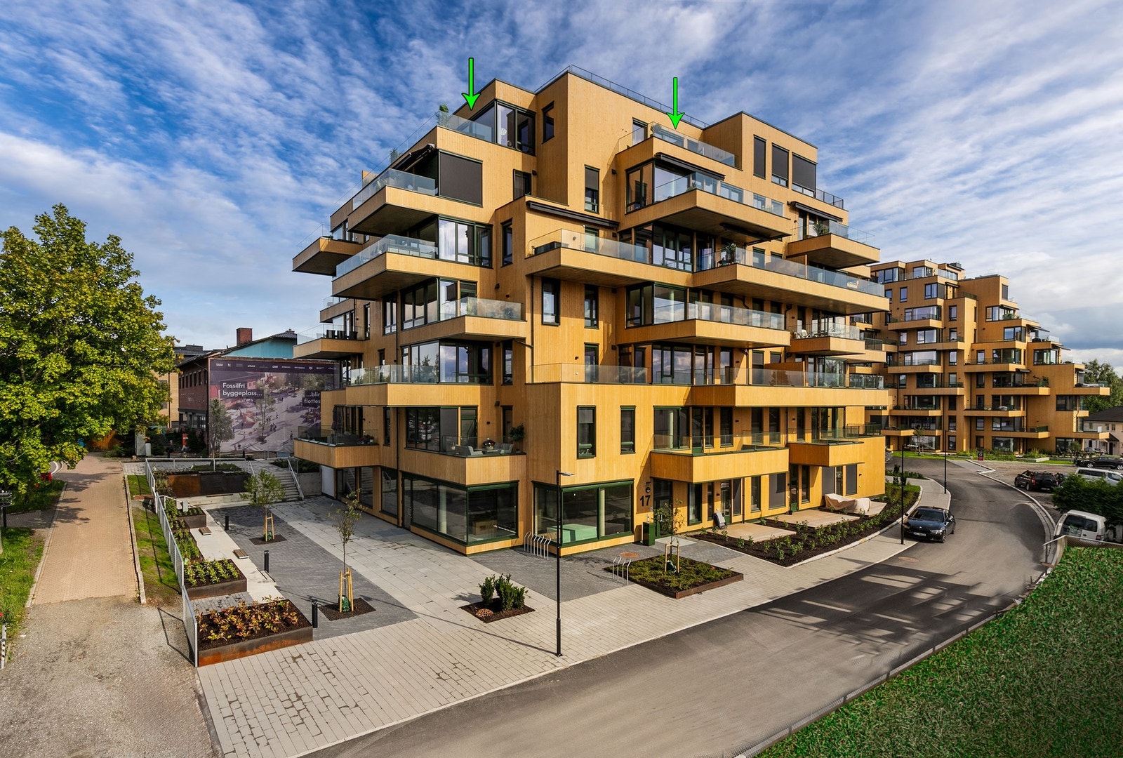 Videre har alle beboere tilgang til de øvrige fellesarealene som tilhører sameiet. Galleribilde