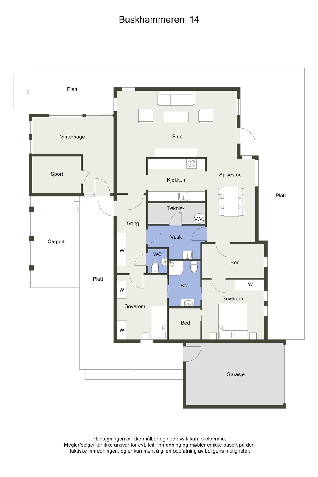 Planskisse 2D Galleribilde