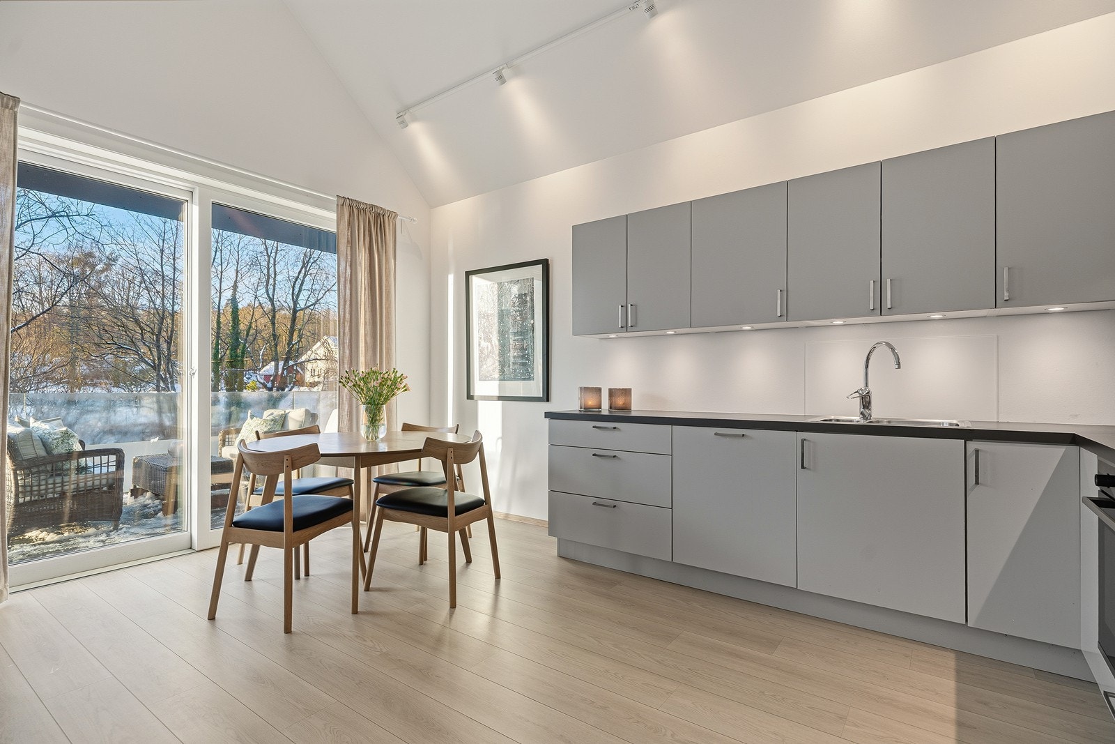 Utgang til terrasse Galleribilde