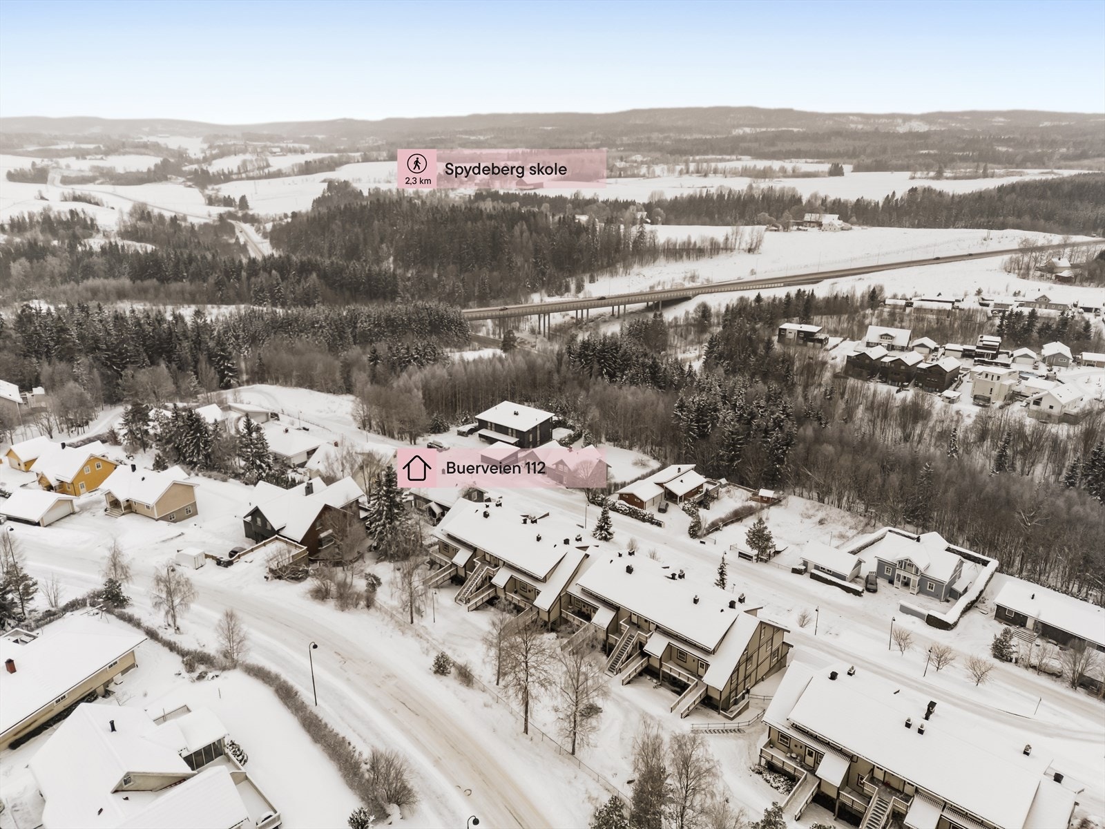 Dronefoto Galleribilde