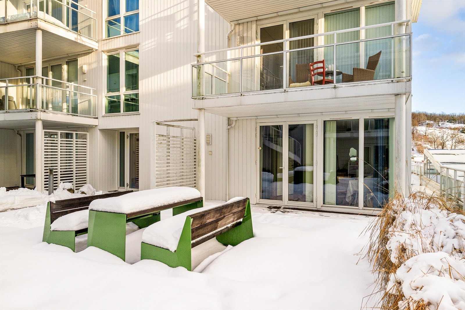 Felles uteareal Galleribilde