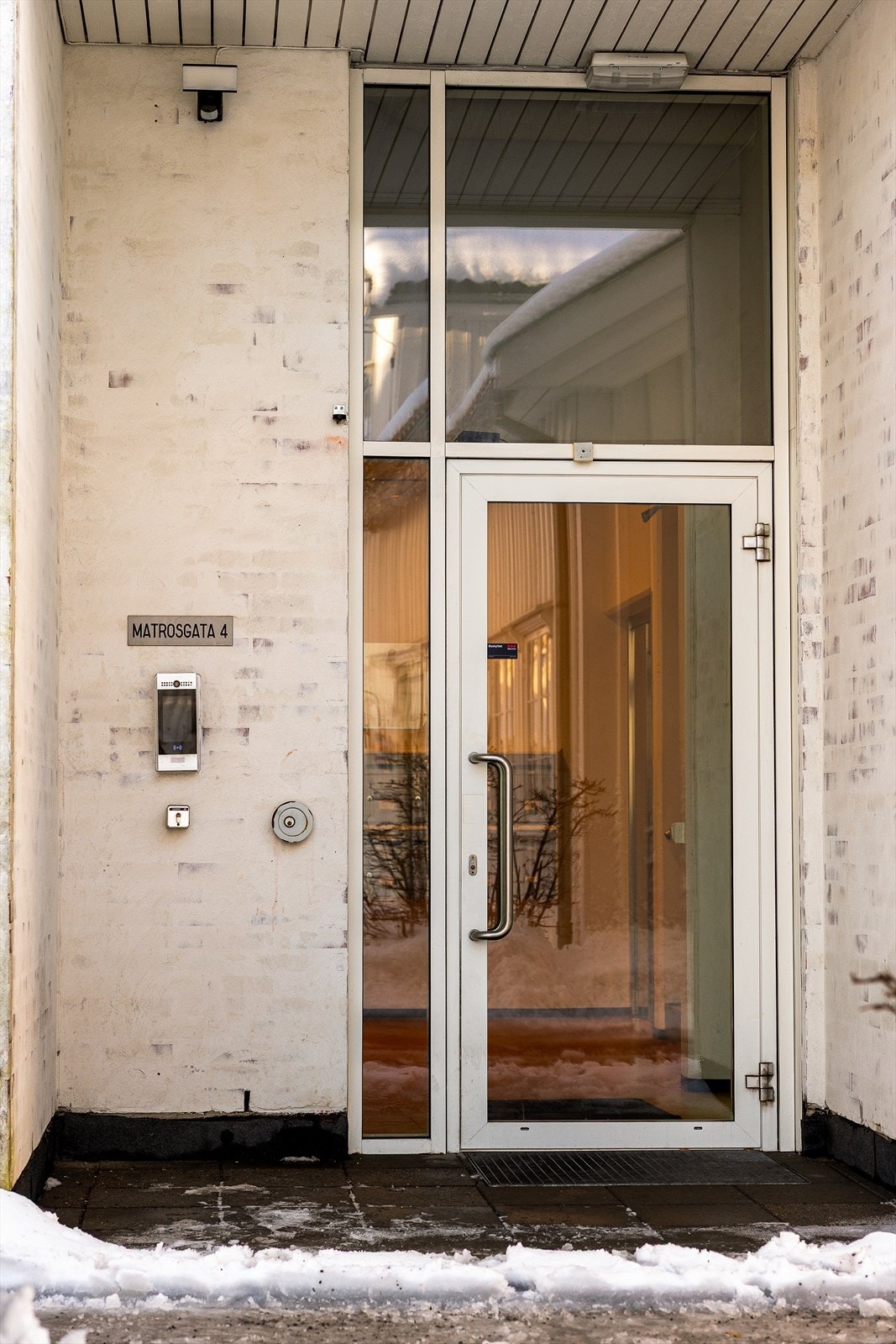 Inngangsparti fra Museumsgata Galleribilde