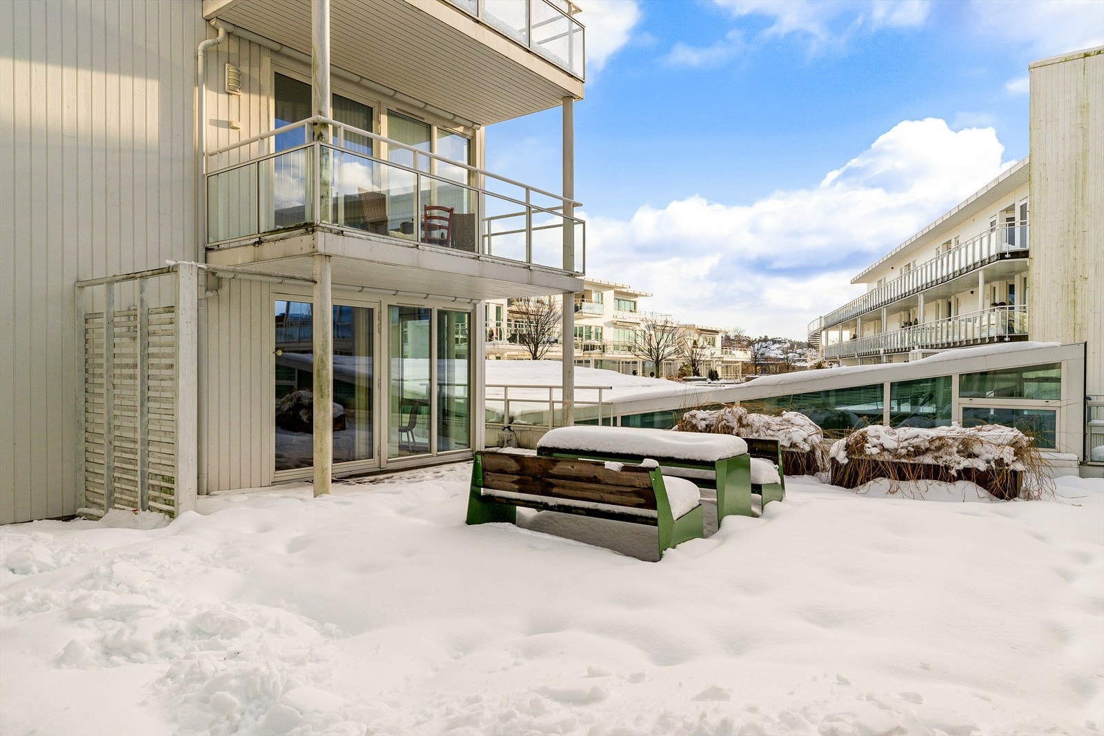 Felles uteareal Galleribilde