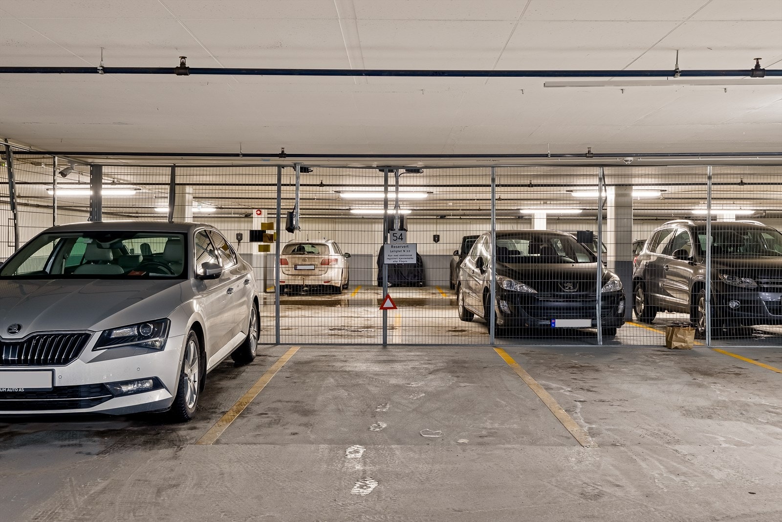 Parkeringsplass Galleribilde