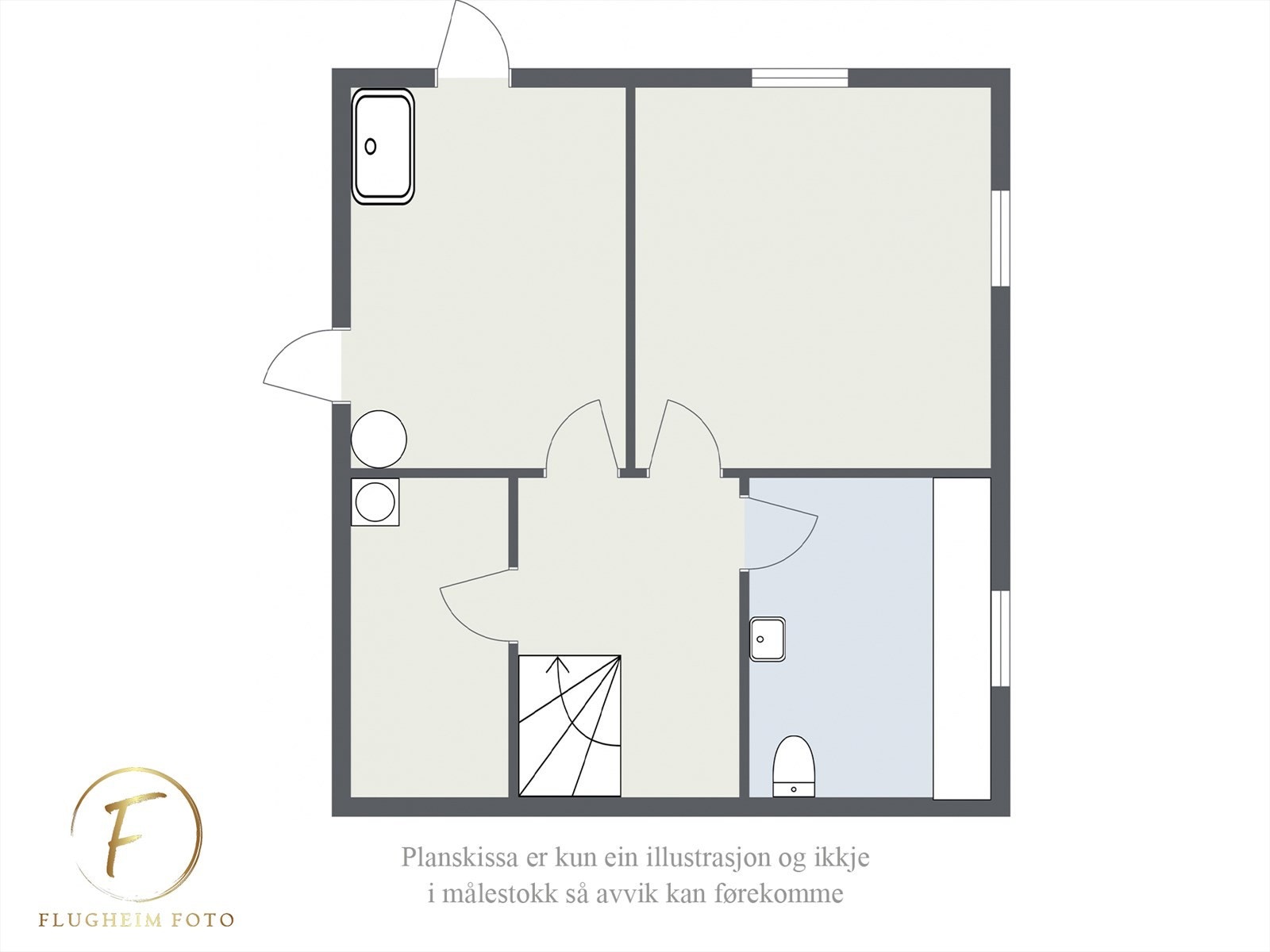 Planteikning - Kjellar Galleribilde