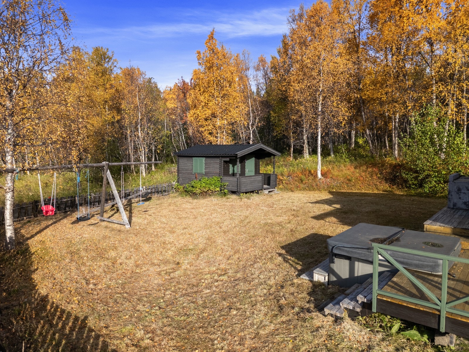 Annekset er perfekt hvis du har med deg gjester.