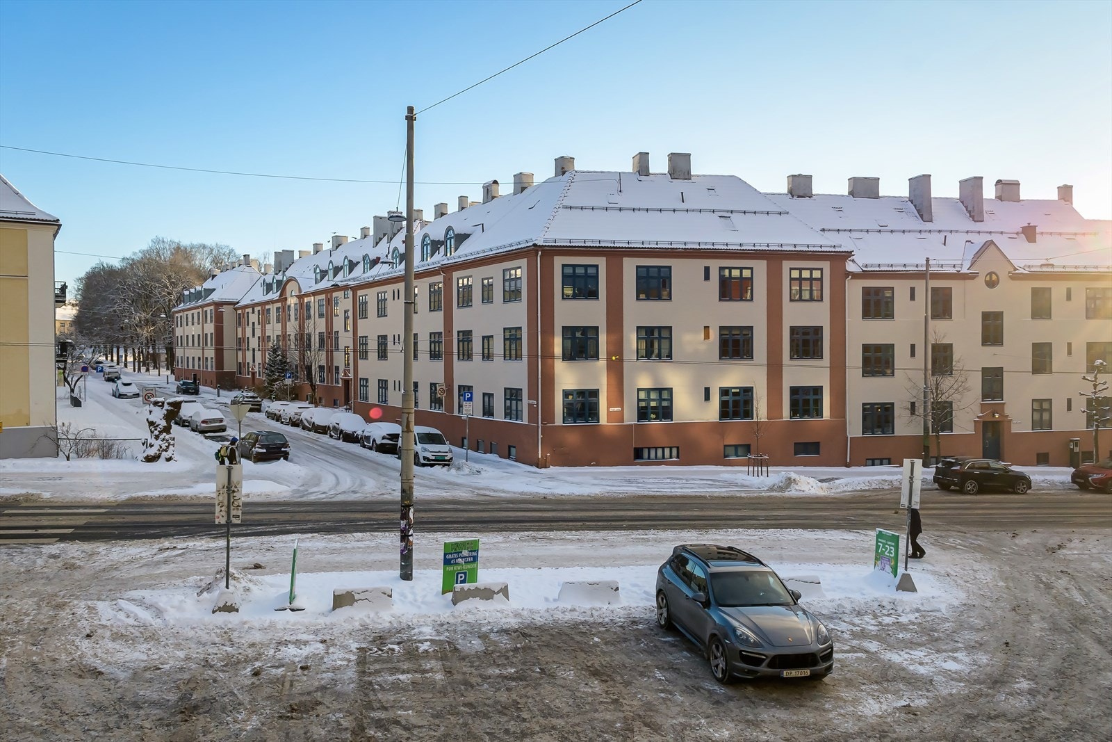 Fra leiligheten har du hyggelig utsyn mot Torshovs gater og klassiske gårder. Galleribilde