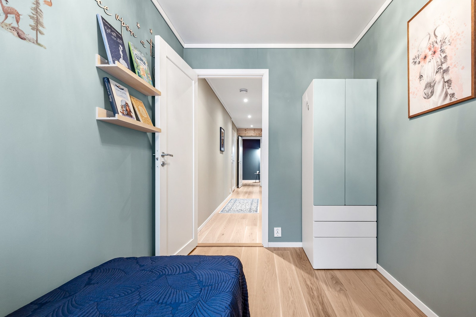 De 2 andre soverommene passer godt som gjesterom, barnerom eller kontor. Galleribilde