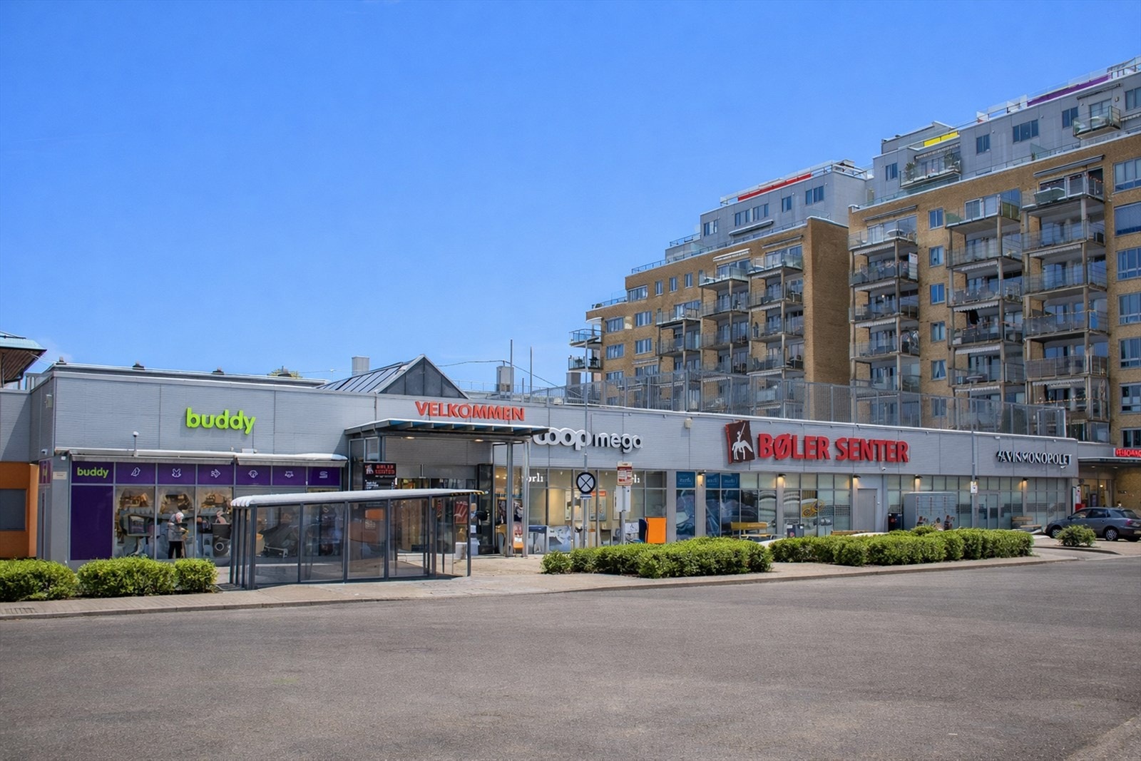 Bøler Senter tilbyr et bredere utvalg av butikker og servicetilbud. Galleribilde